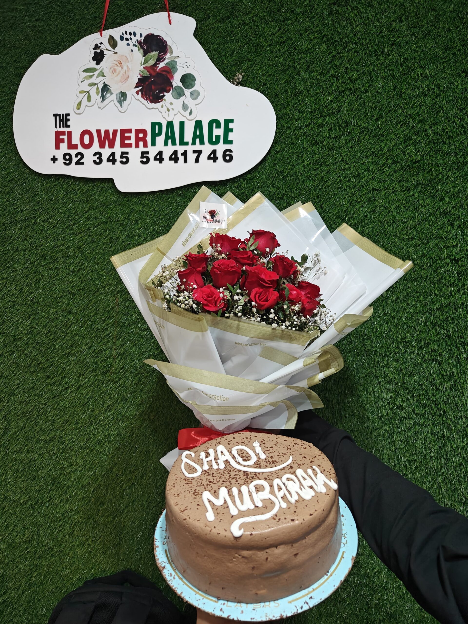 Passionate Elegance – Red Roses Flowers only